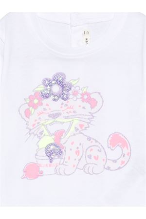 white cotton t-shirt BILLIEBLUSH KIDS | U2177810P